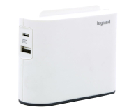 LEGRAND Rozgałęziacz - 2 gniazda, USB, USB-C 49401 - 1047786 - zdjęcie 1